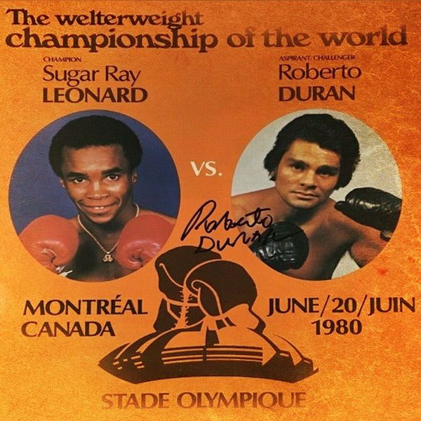 Top Rank Classics Roberto Dur N Vs Sugar Ray Leonard June Th