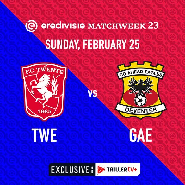 Eredivisie Fc Twente Vs Go Ahead Eagles Official Replay