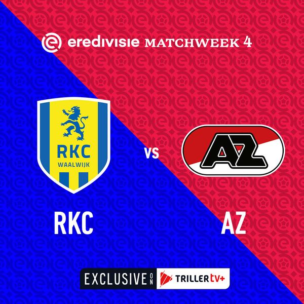 Eredivisie 2024 25 RKC Waalwijk Vs AZ Alkmaar Official Replay