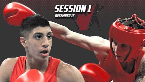 2019 Canadian Boxing Qualification, Session 1