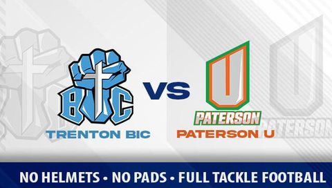 A7FL Football: Trenton BIC vs The Paterson U