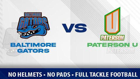 A7FL Football: Baltimore Gators vs The Paterson U (Week 2 Replay)