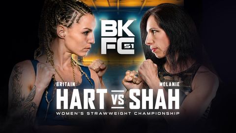 BKFC 51 Salem: Britain Hart vs Melanie Shah