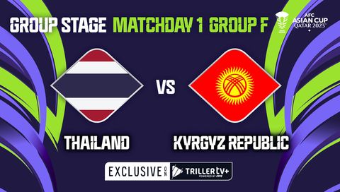 AFC Asian Cup Qatar 2023: Thailand vs Kyrgyz Republic