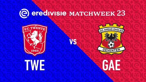 Eredivisie 2023/24: FC Twente vs Go Ahead Eagles