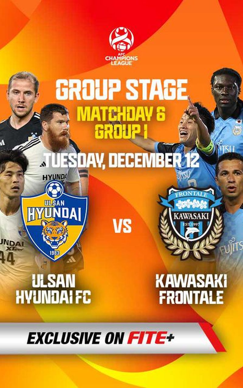 Afc Champions League 2023 24 Ulsan Hyundai Fc Vs Kawasaki Frontale