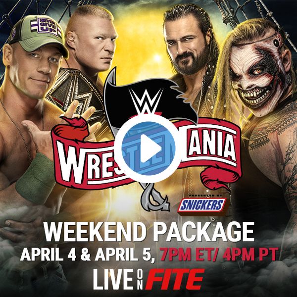 WrestleMania 36 Weekend Package PPV Replay TrillerTV