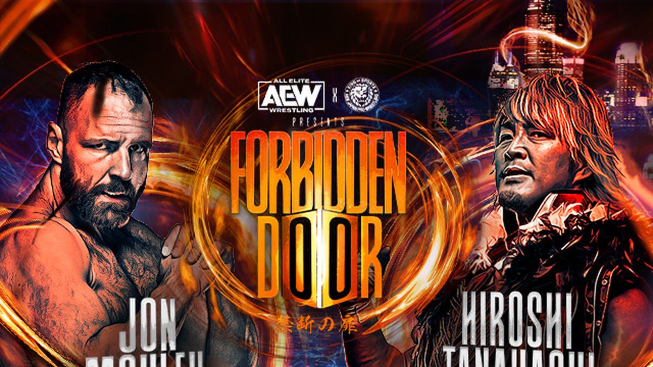 AEW x NJPW FORBIDDEN DOOR outlet 2022 CE wrestling blu-ray set ROH NWA IMPACT OMEGA