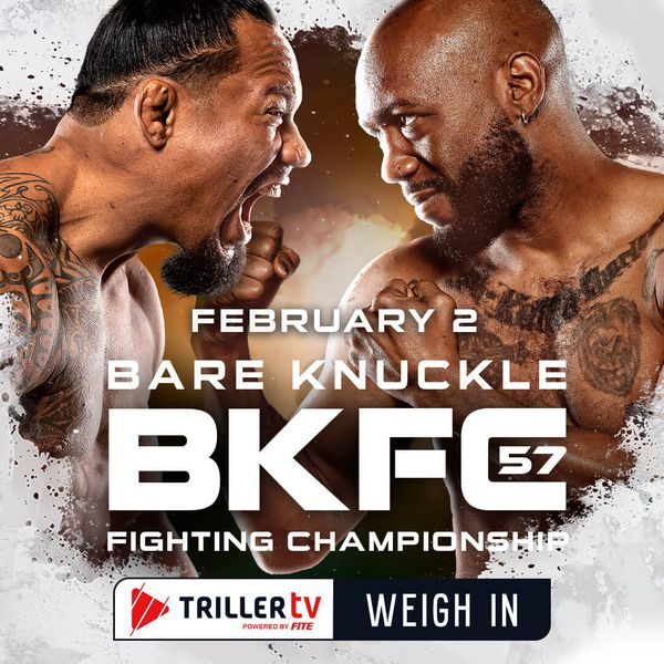 BKFC 57 Hollywood: Weigh In - Official Free Replay - TrillerTV ...