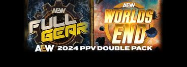 AEW 2024 PPV: Pack #3 (Full Gear & Worlds End)