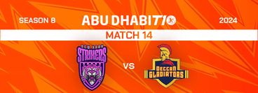 Abu Dhabi T10 2024: New York Strikers vs Deccan Gladiators