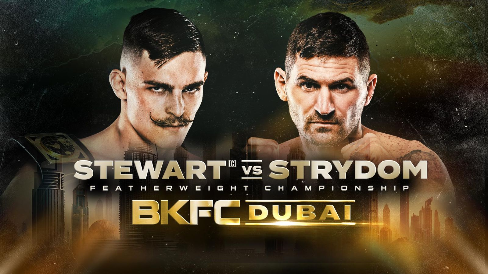 BKFC Dubai: Kai Stewart vs Tommy Strydom - Official Live Stream - TrillerTV